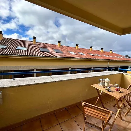 Apartment Portosin Con Piscina Al Lado De La Playa Linteiros